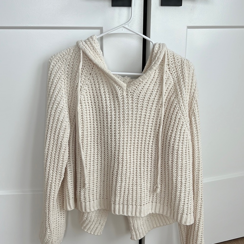 Miracle Comfy thick knit hooded sweater